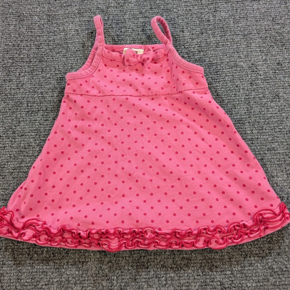 Faded Glory Polka Dot Sun Dress Baby 3-6M - Picture 1 of 4